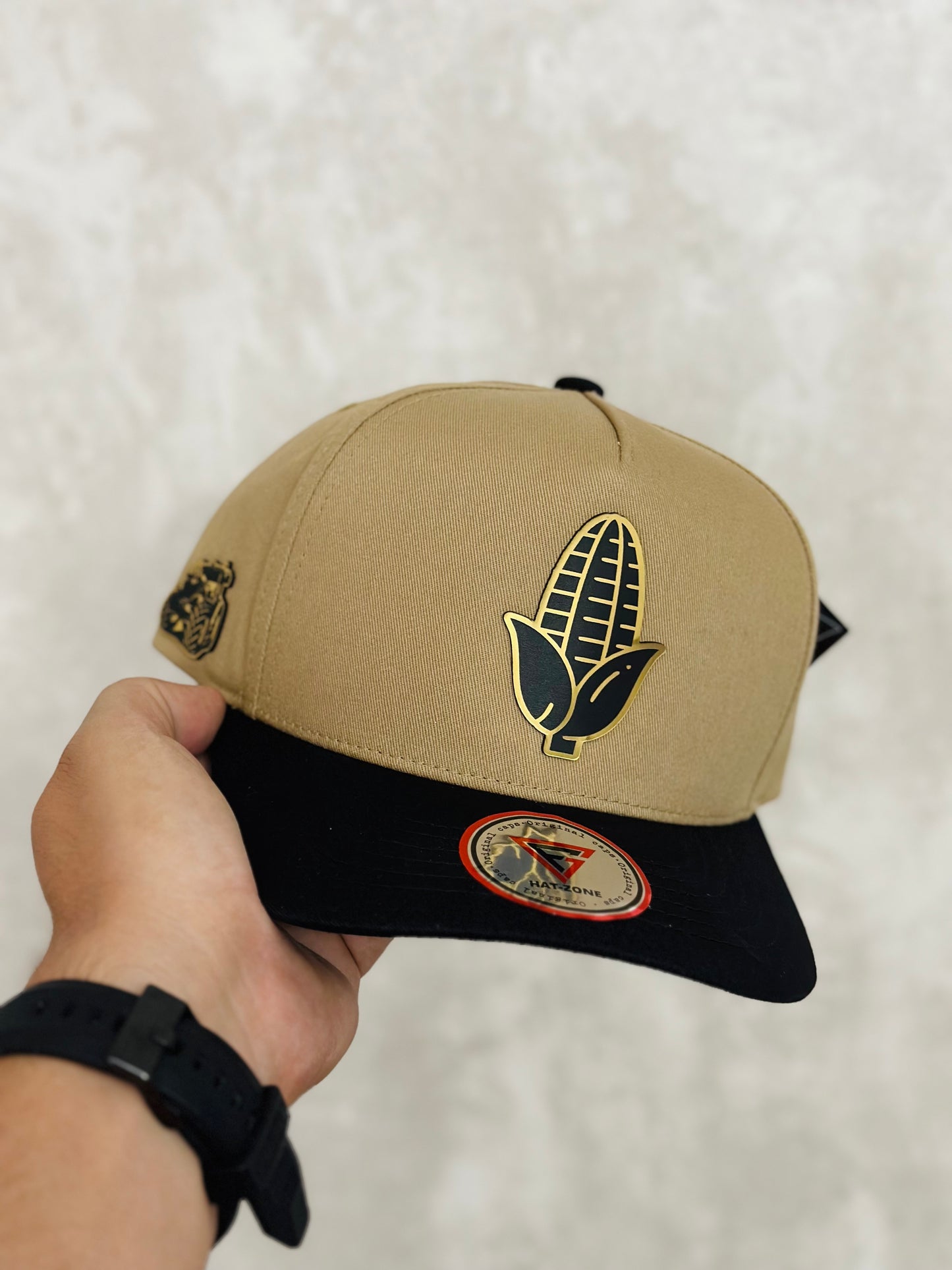 Gorra Elote Agricultor Placa Gold