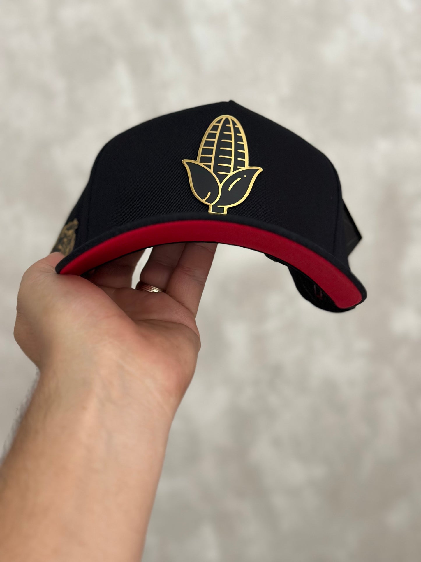 Gorra Elote Agricultor Placa Gold