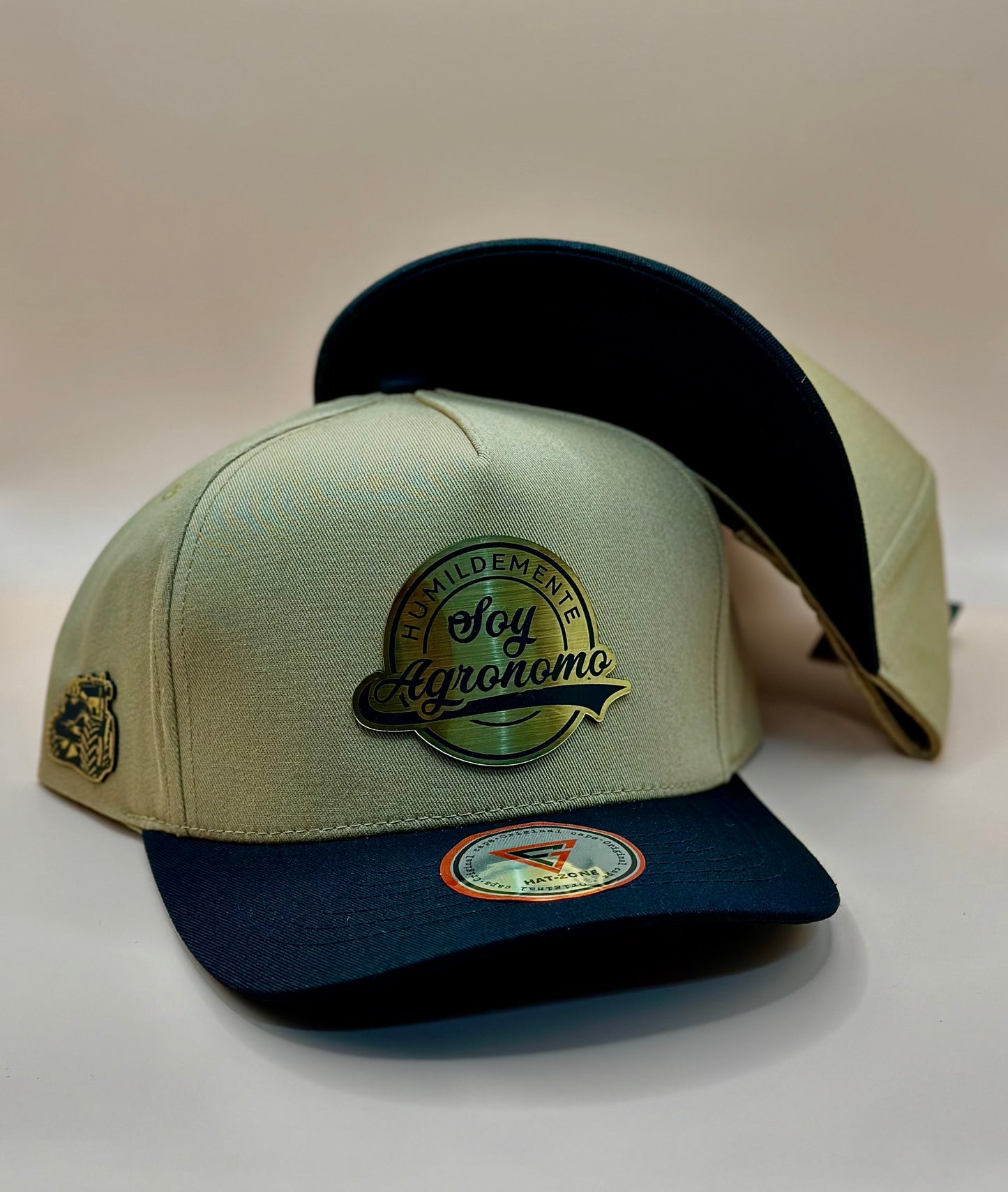 Gorra Humildemente Soy Agronomo Placa Gold