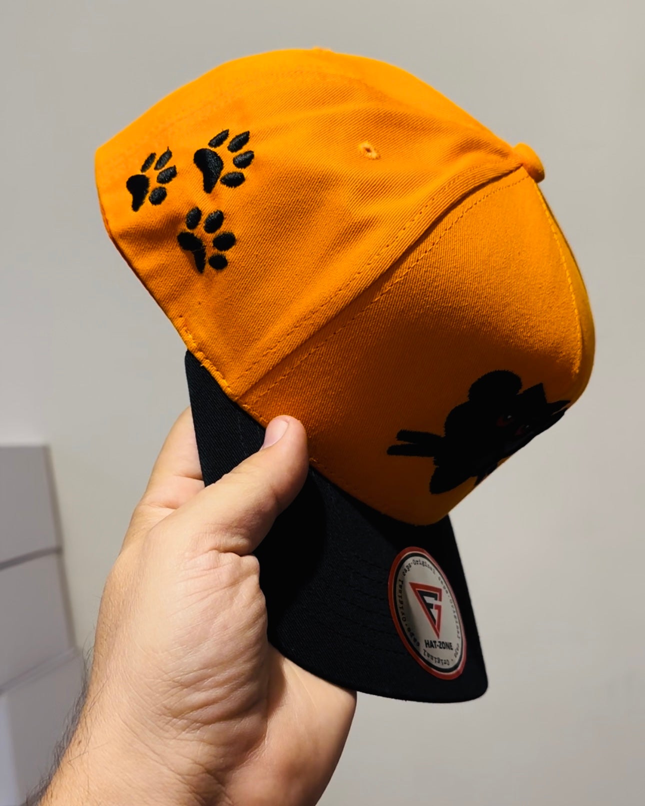 Pantera Negra Orange/Black