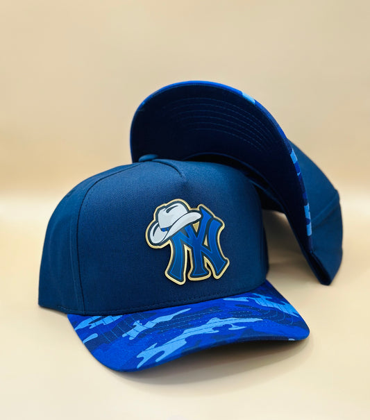 Gorra NY Sombrero Placa Full Color