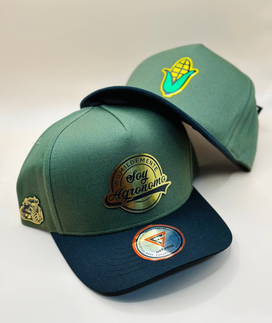 Gorra Humildemente Soy Agronomo Placa Gold
